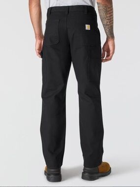 30x32 Relaxed Fit Black Utility Straight-Leg Pants, new without tags